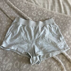 Hollister Light Gray Women's Lounge Shorts
